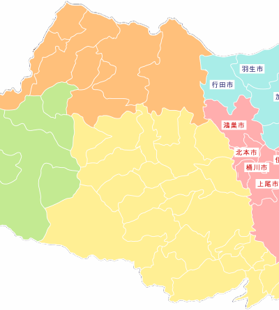 埼玉ー中央と東部